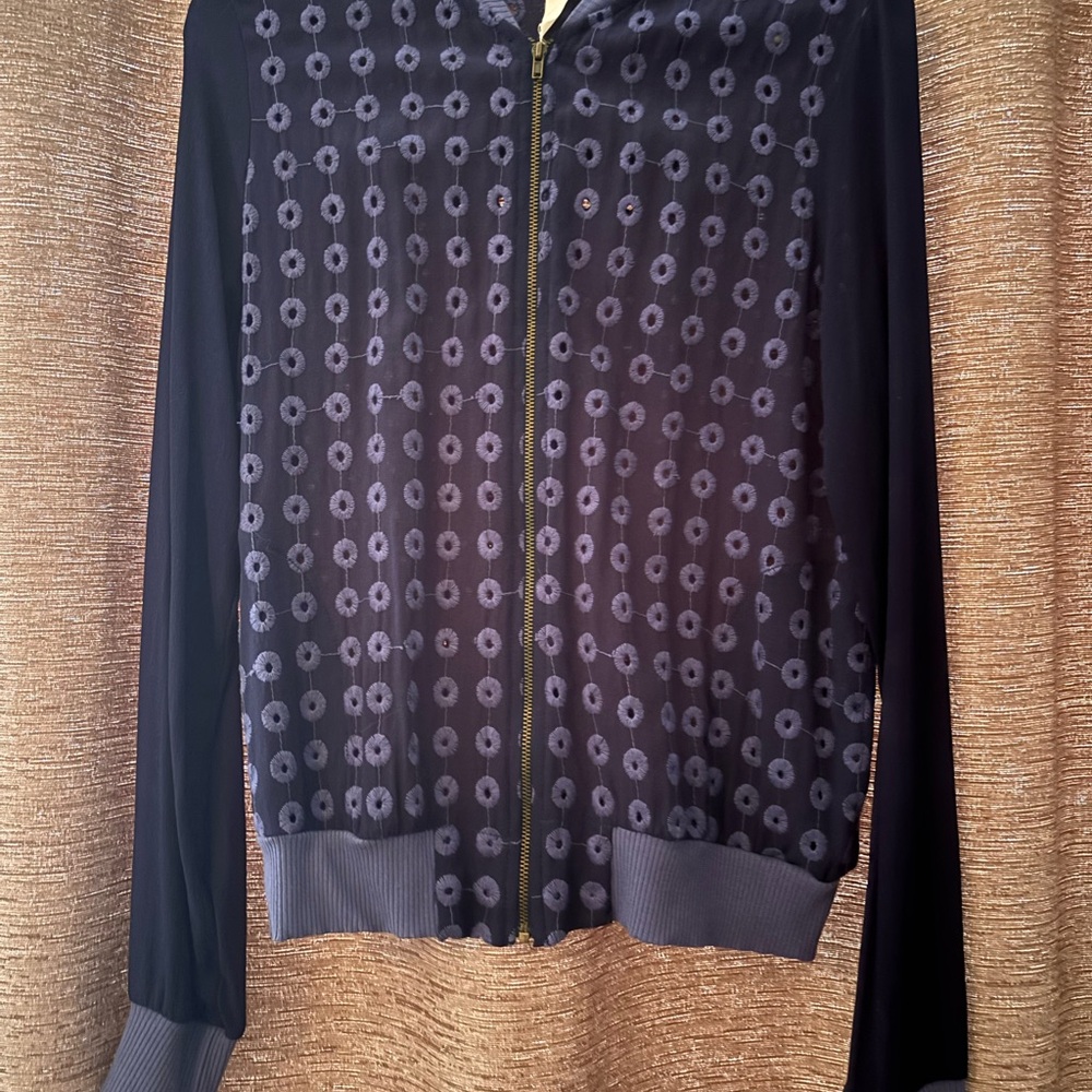 Structured Amadi Navy Blue Women's Jacket